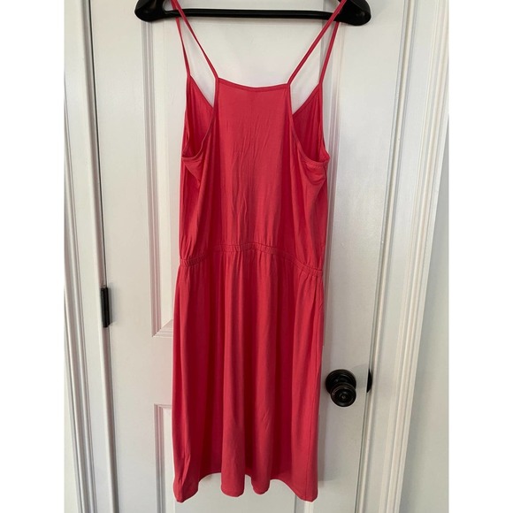 Old Navy Sleeveless Cami Knit Dress Large Lady Guava NEW - Picture 3 of 8